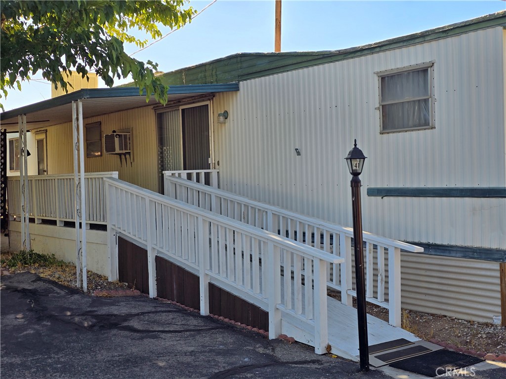 a view of a house with a deck