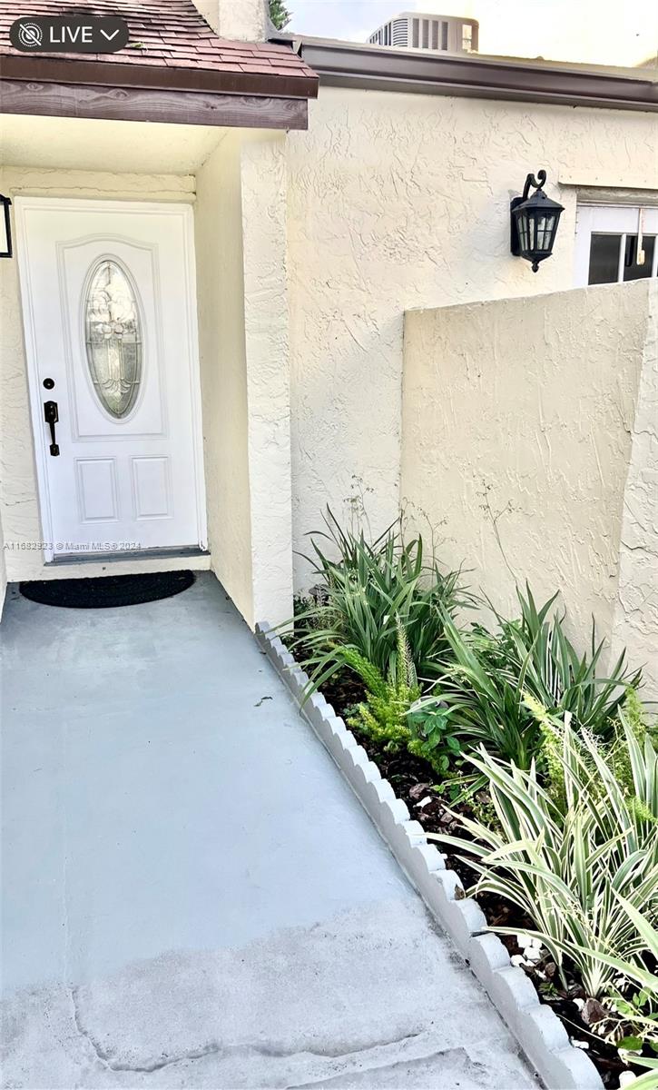 a view of a car garage door