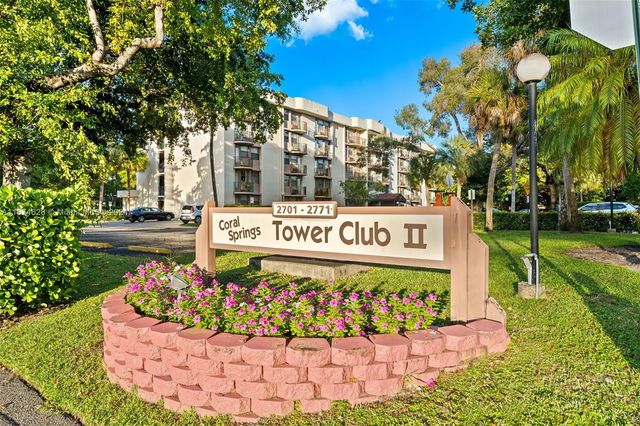 $1,475 | 2771 Riverside Drive, Unit 316A | Coral Springs Tower Club II