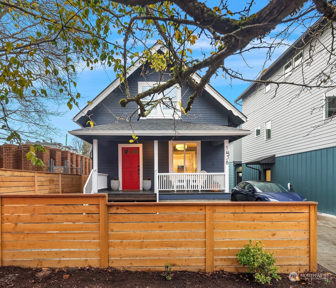 a view of a house with a patio