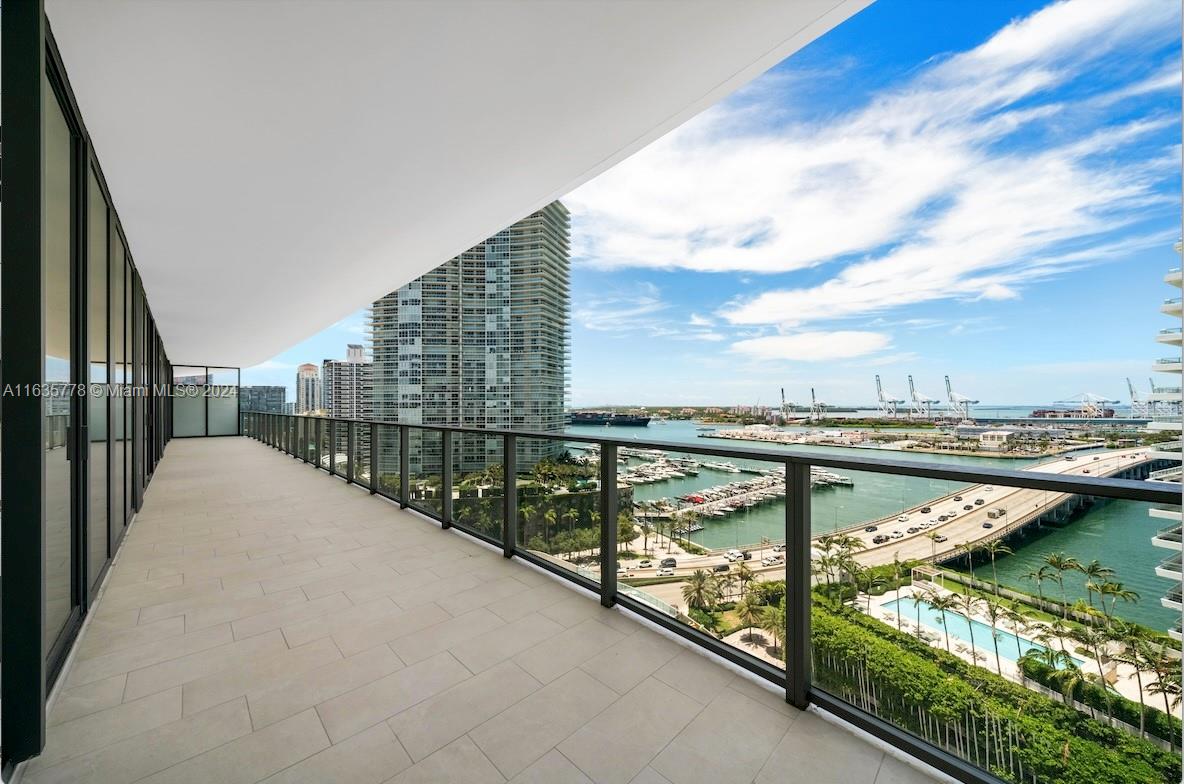 a view of balcony with outdoor seating