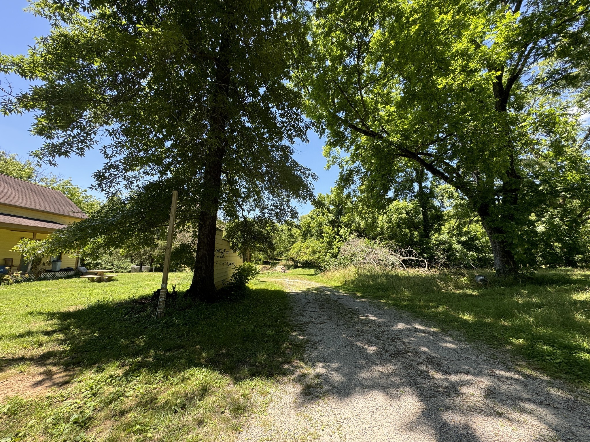 a view of outdoor space and yard