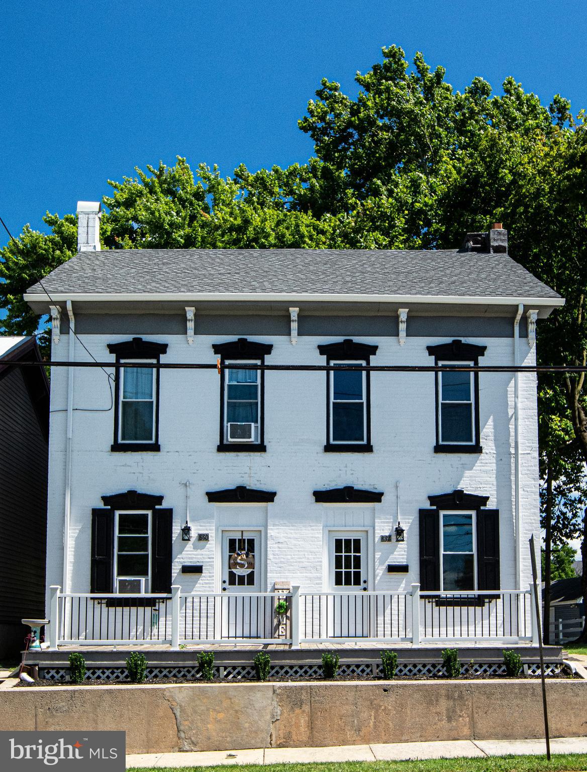 front view of a house