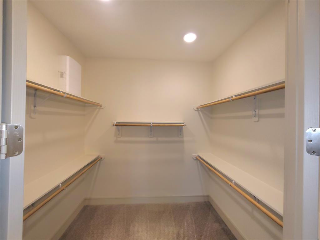 a view of walk in closet