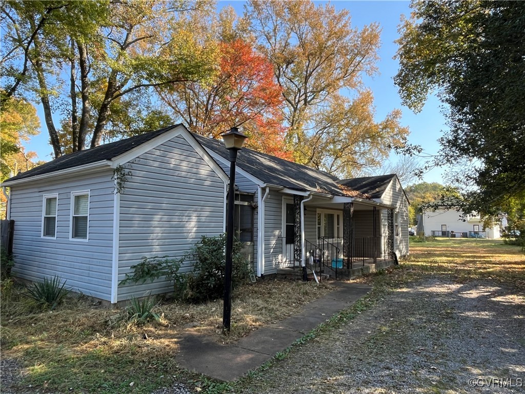 View of side of property