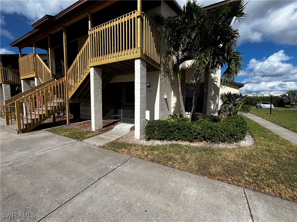 a front view of a house having yard