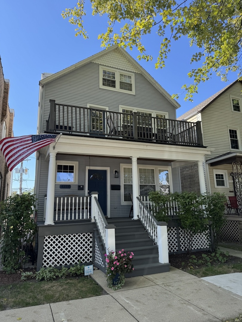 front view of a house