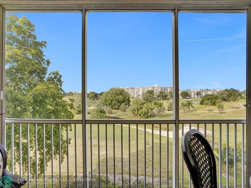 a view of a balcony