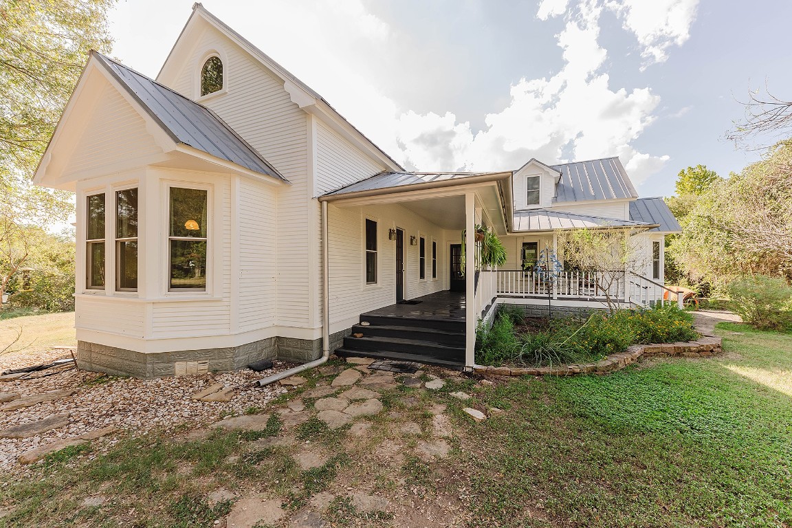 Large covered porches