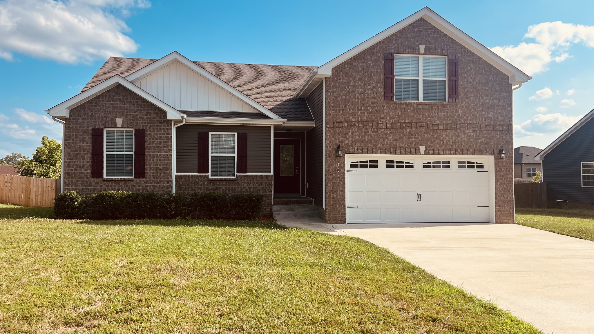 1024 Charles Thomas Dr - Like New, Built in 2018 - Privacy Fence - Covered Deck with Ceiling Fan - Level Yard