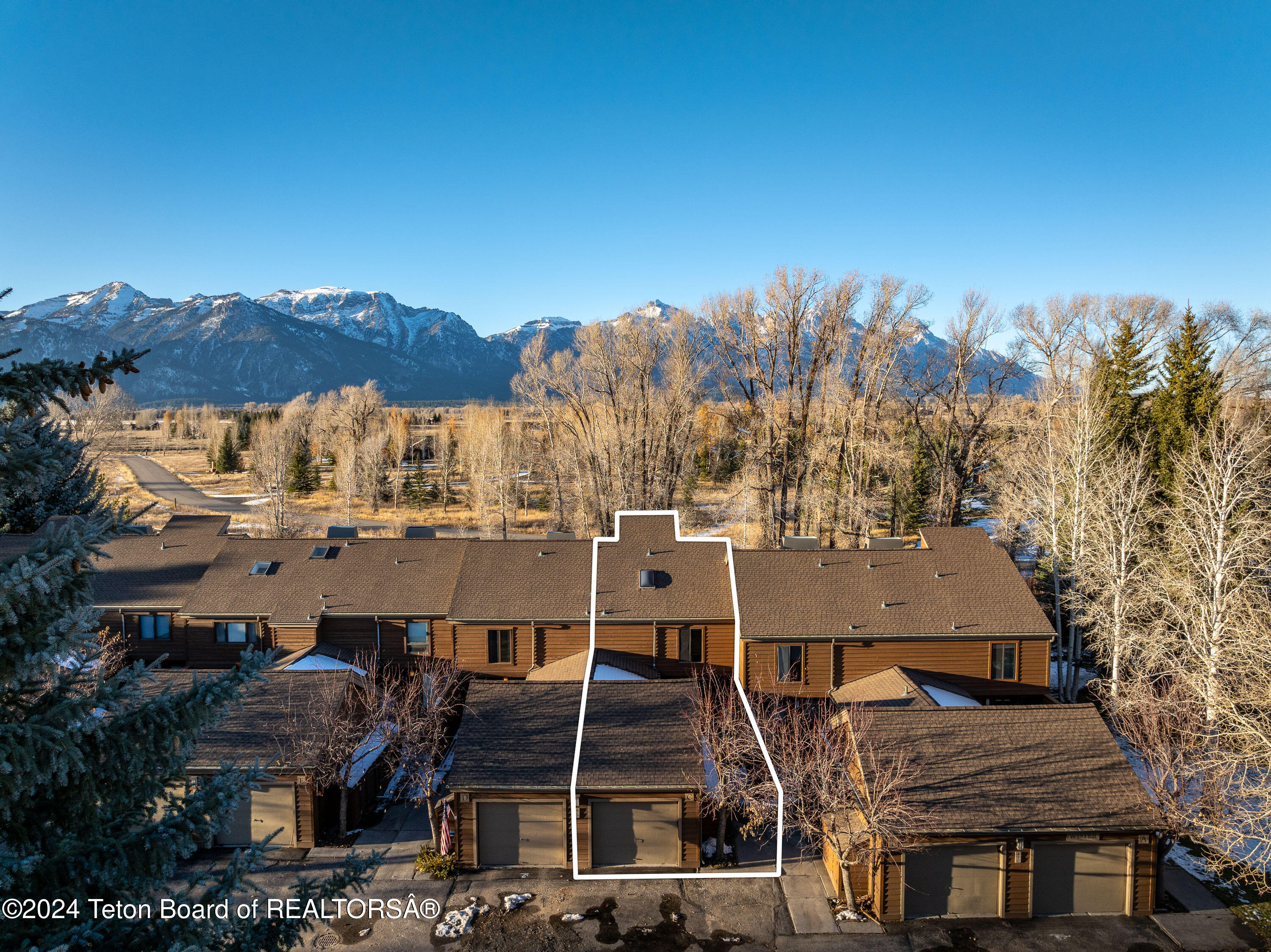 Front-line Teton Shadows