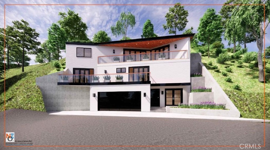 Architectural rendering front