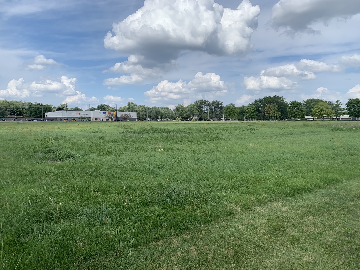 a view of an outdoor space and yard