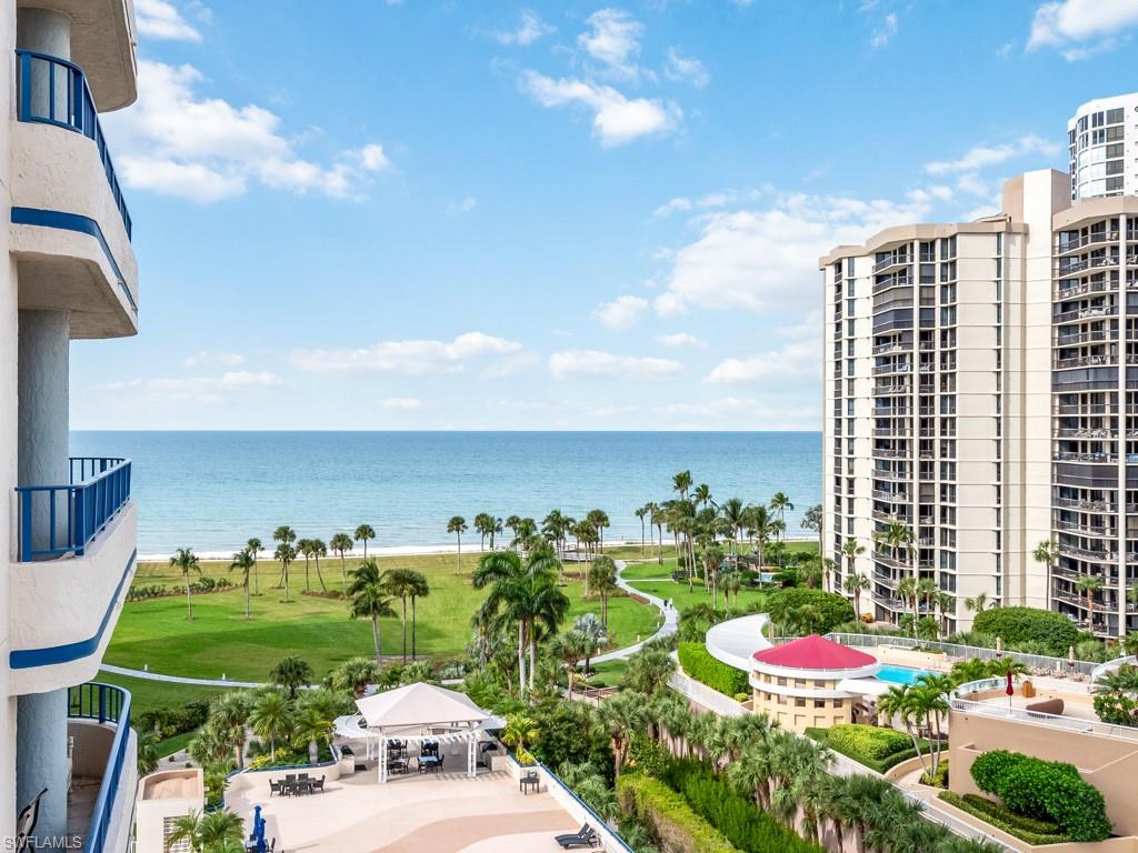 Water view with a gazebo