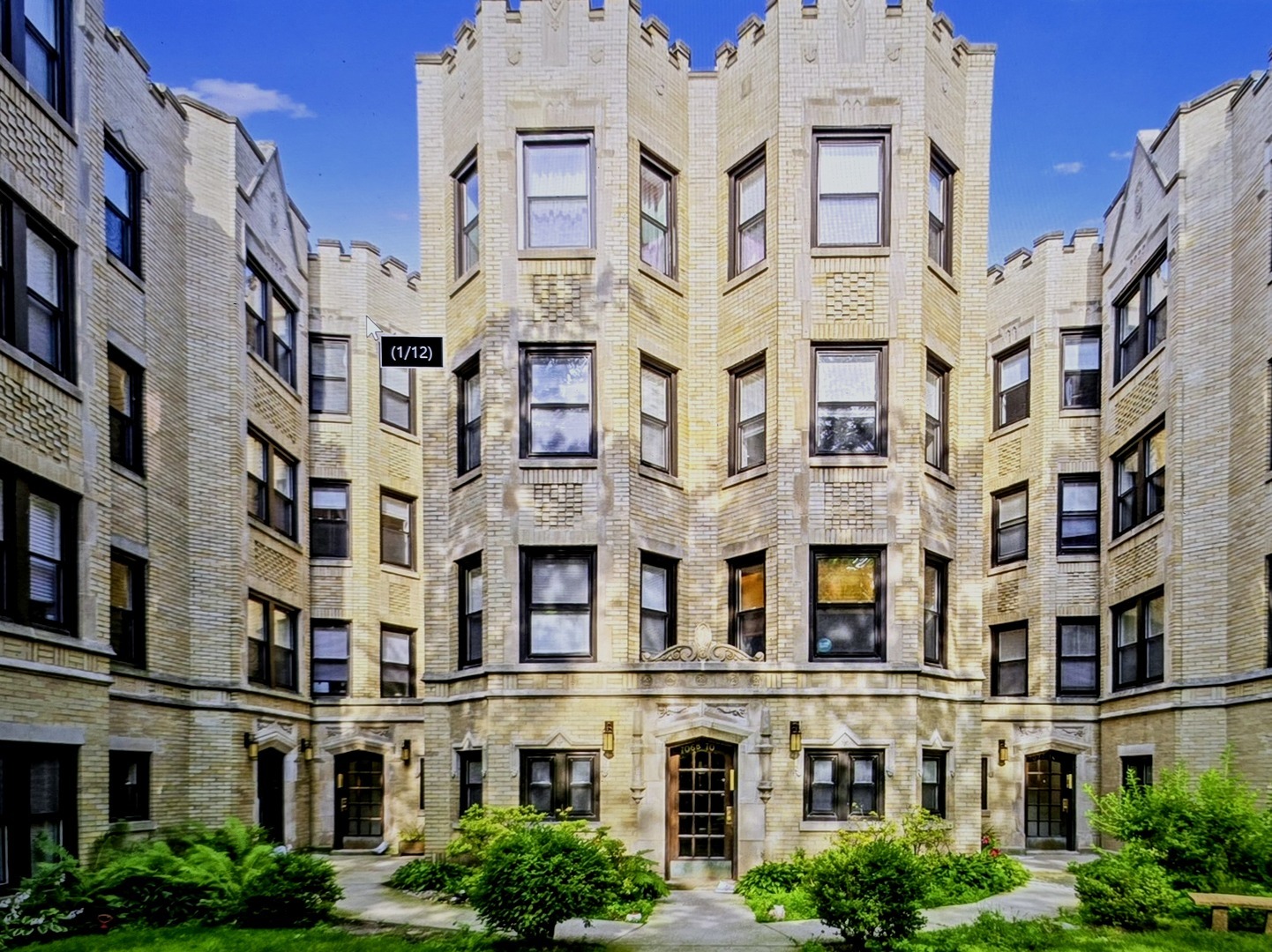 a view of a building with a lot of windows