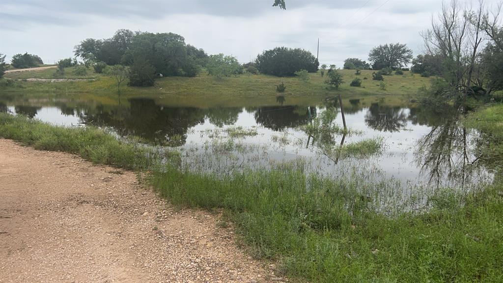 a view of a lake in middle of forest