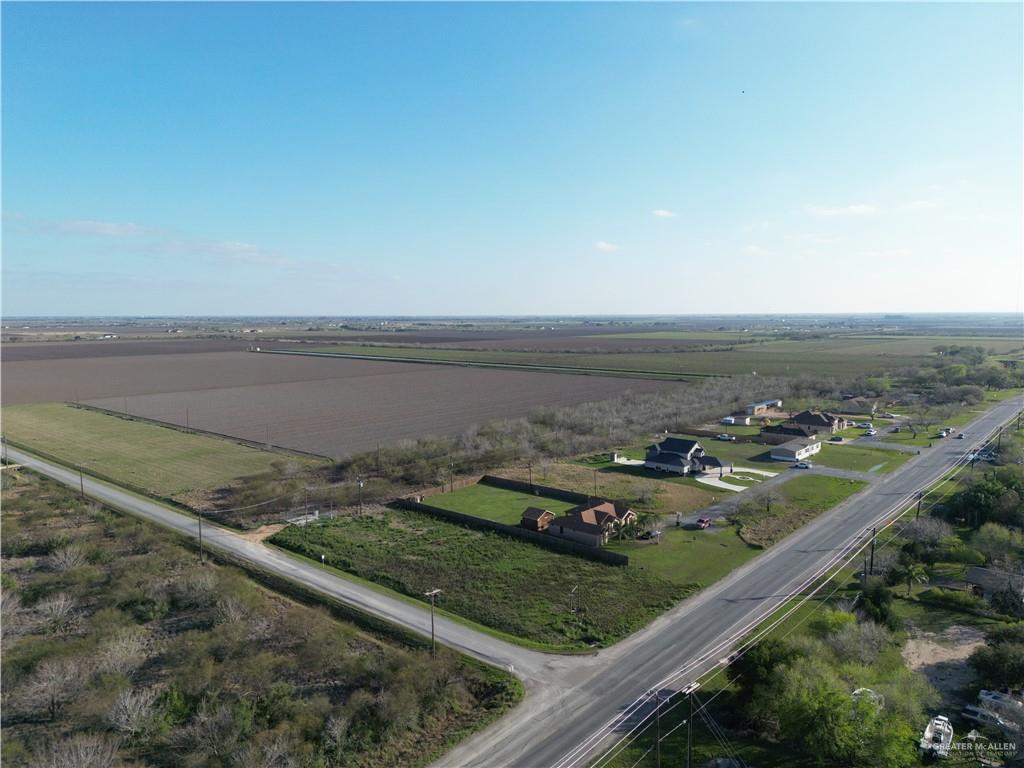 Aerial view from the intersection of Rangerville Rd (FM1479) and Simmons Rd