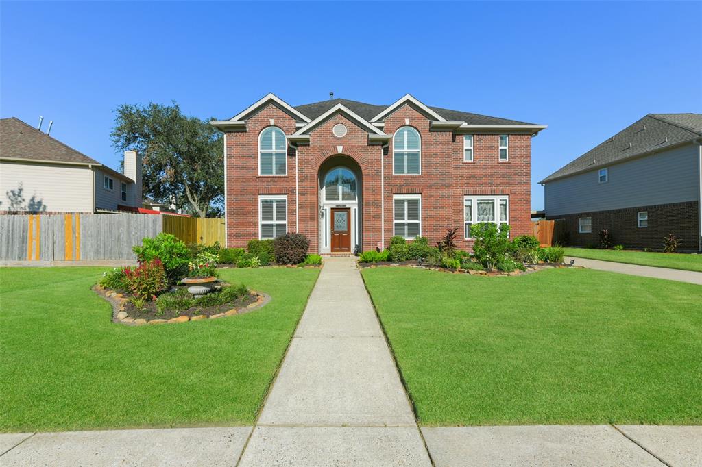 Welcome to 2108 N Mission Circle in the established Mission Estates community on the southwest side of the city of Friendswood! This east-facing traditional red brick home with palladium arched windows and manicured landscaping had been meticulously cared for by its current owners.