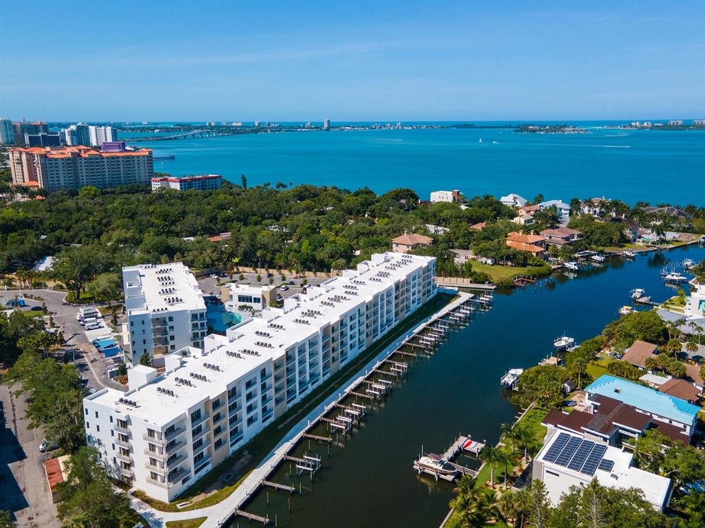 Waterfront Living at its' finest, close to downtown Sarasota