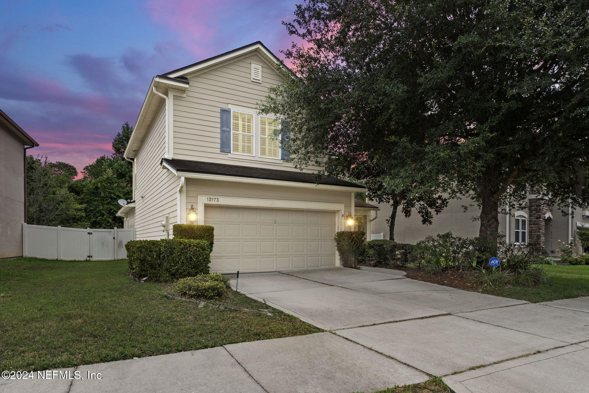 front view of house with a yard