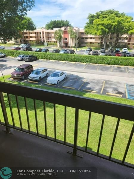 a view of porch with a yard