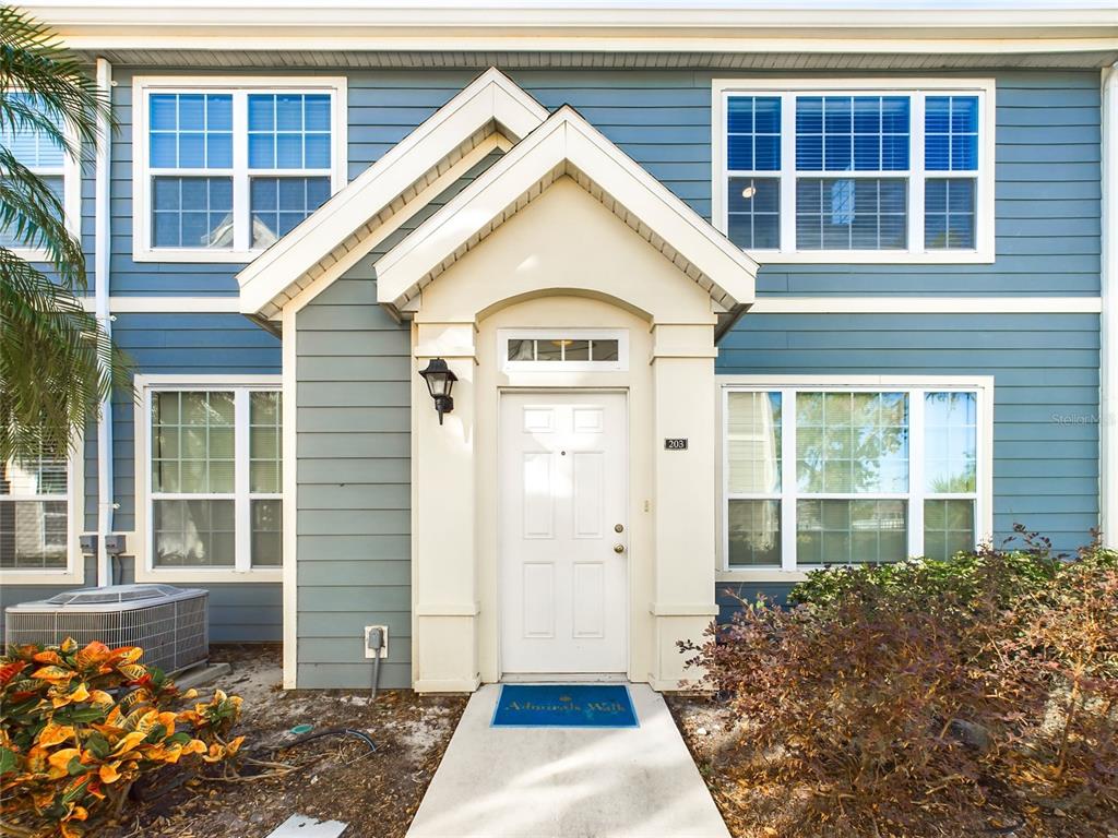 a view of front a house