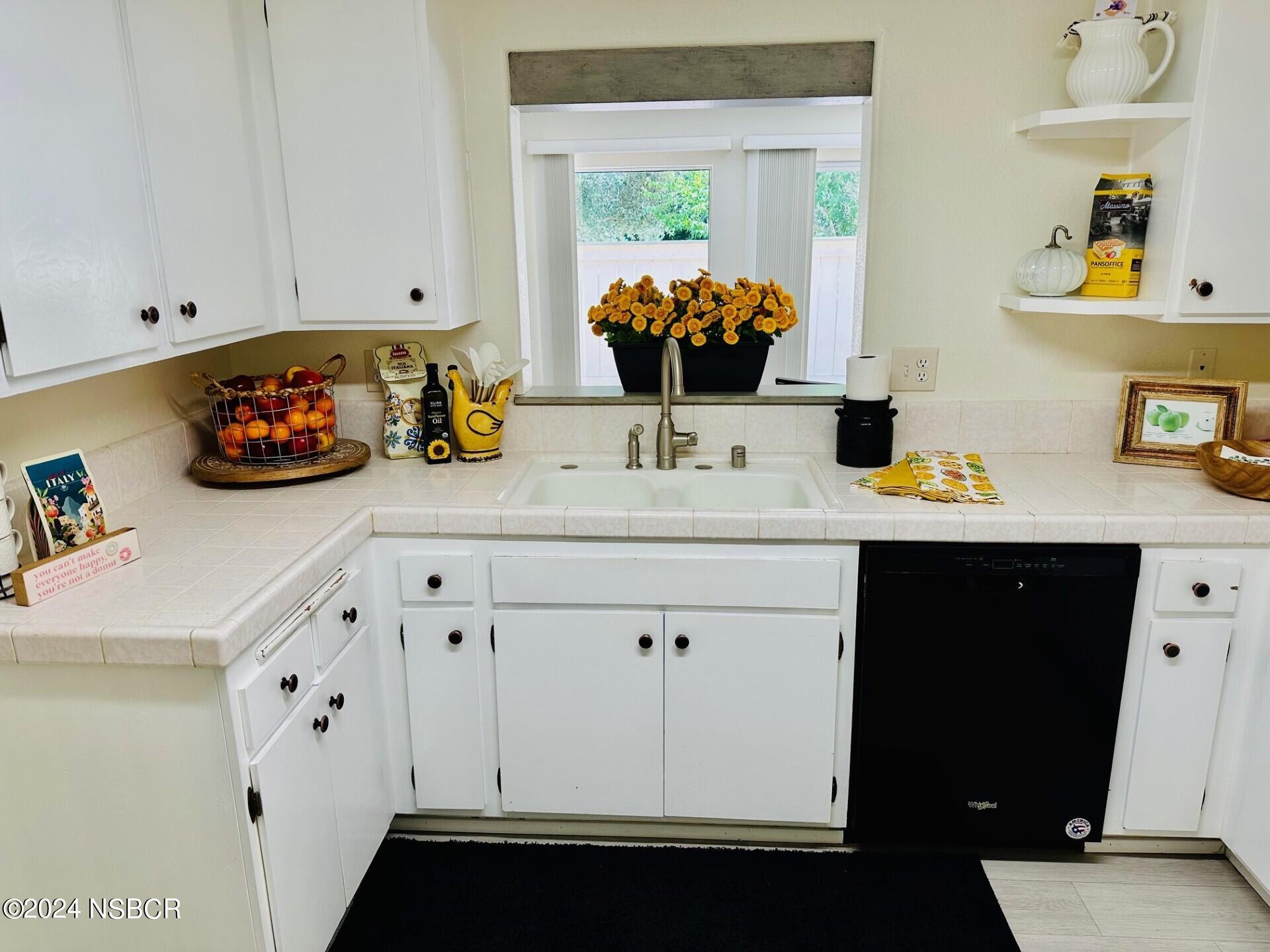 Kitchen sink and counters