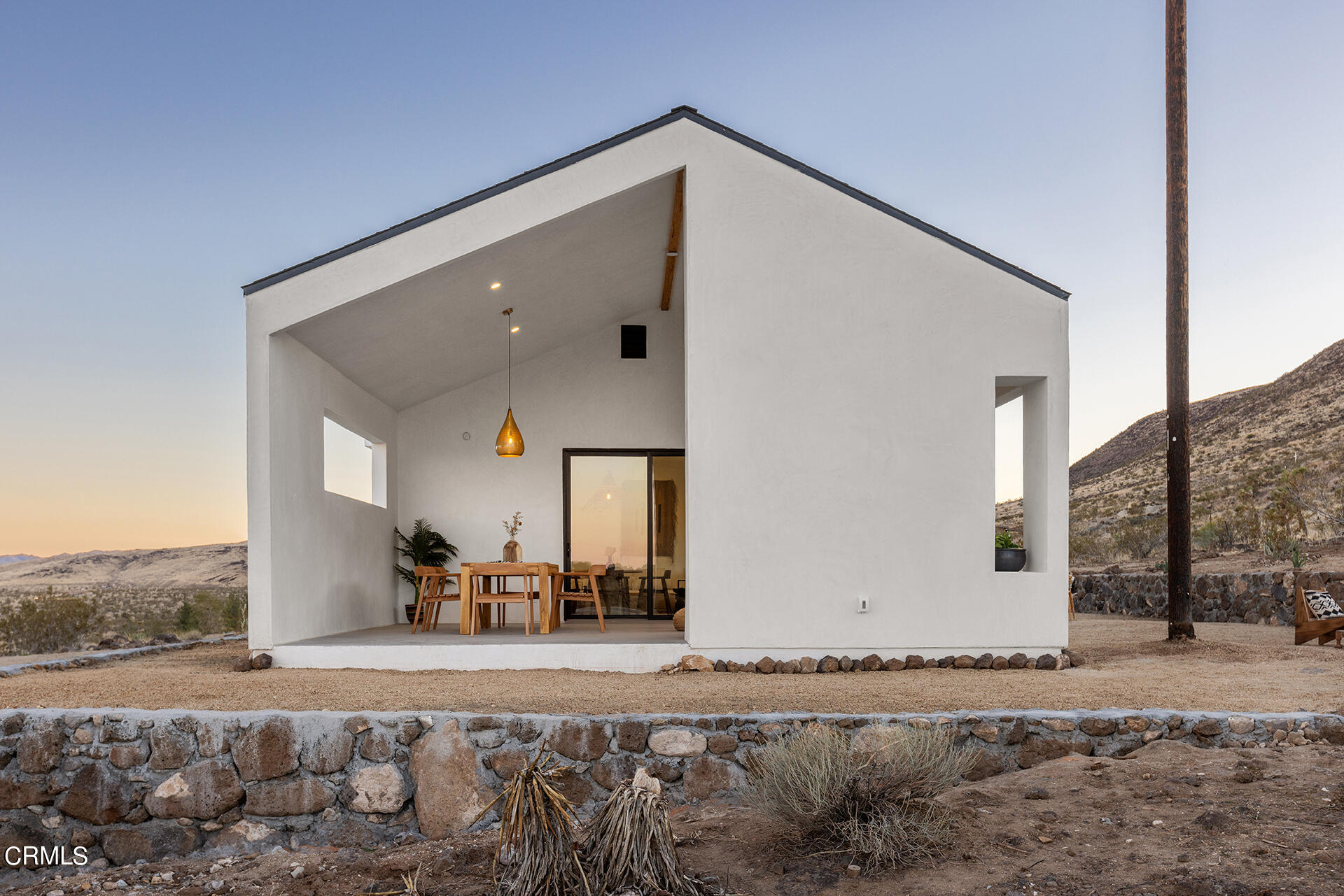 a view of a house with a patio