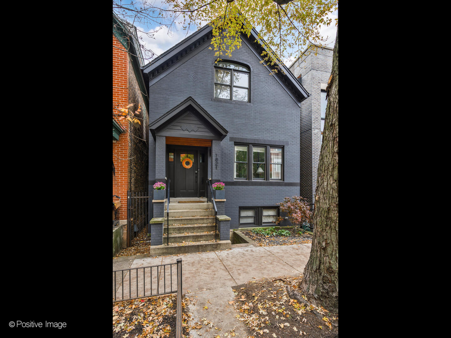 a view of a house with a patio