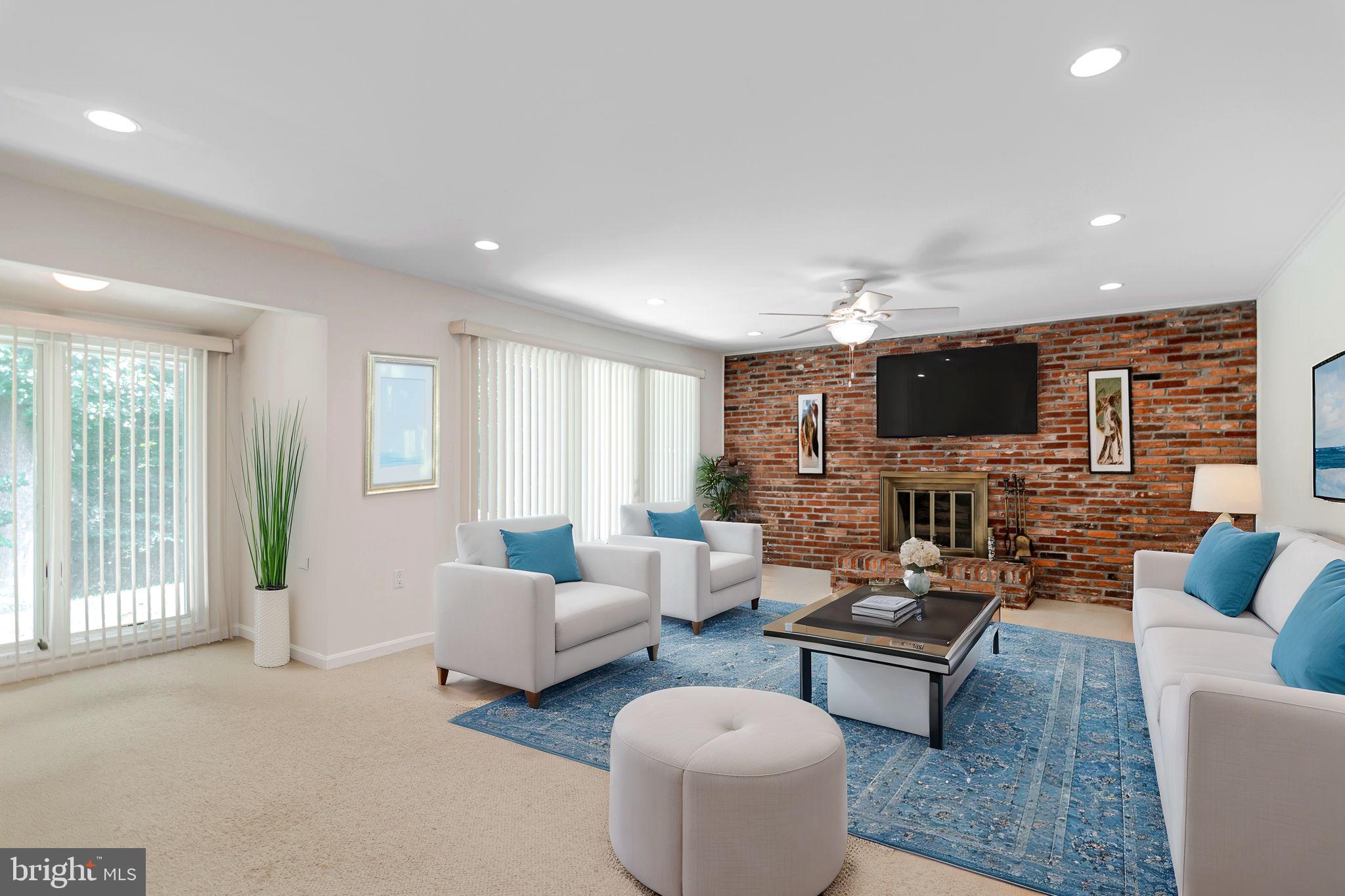 Staged Family Room