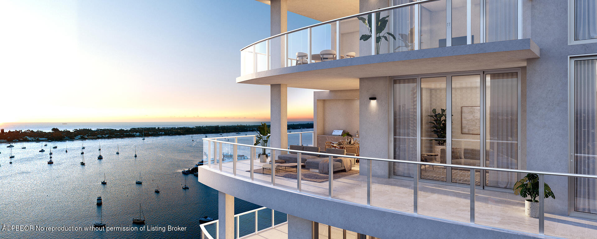 a view of balcony with furniture