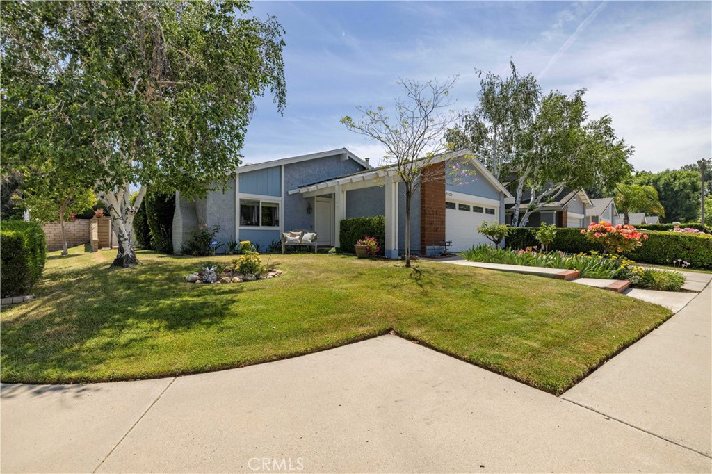 a view of a house with a patio