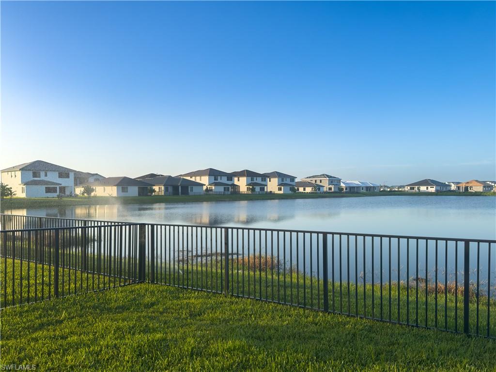 Large Fenced Yard with Lake View