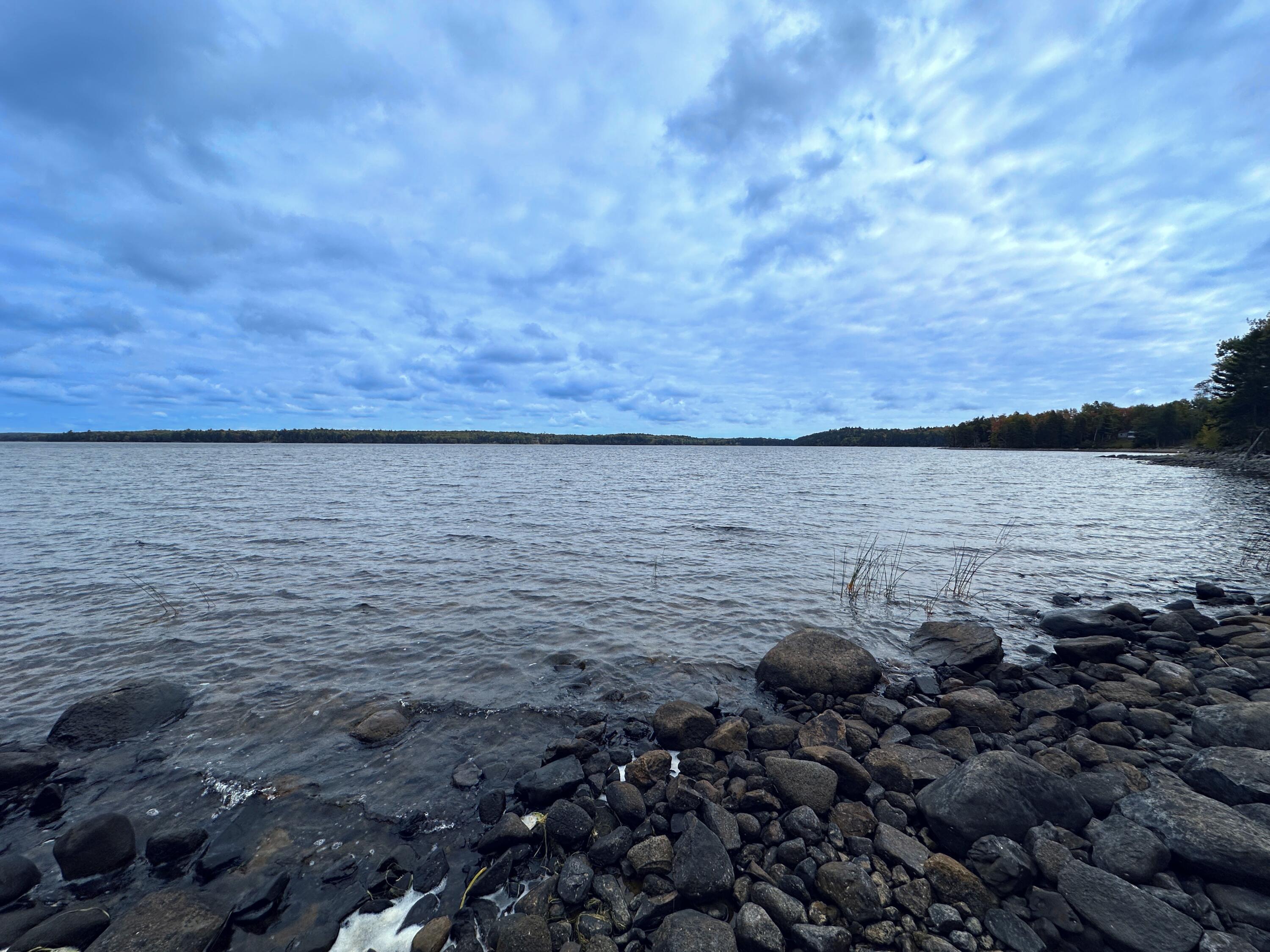 View of Lake to Right