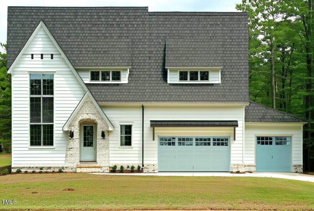 a view of a house with a swimming pool