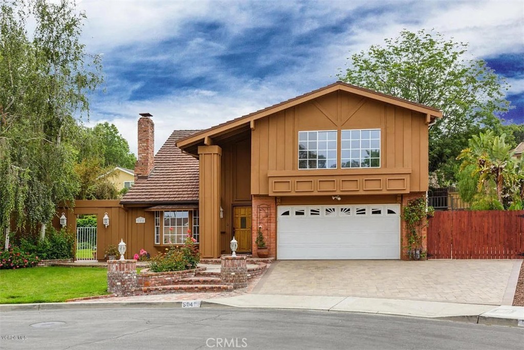 front view of house with a yard