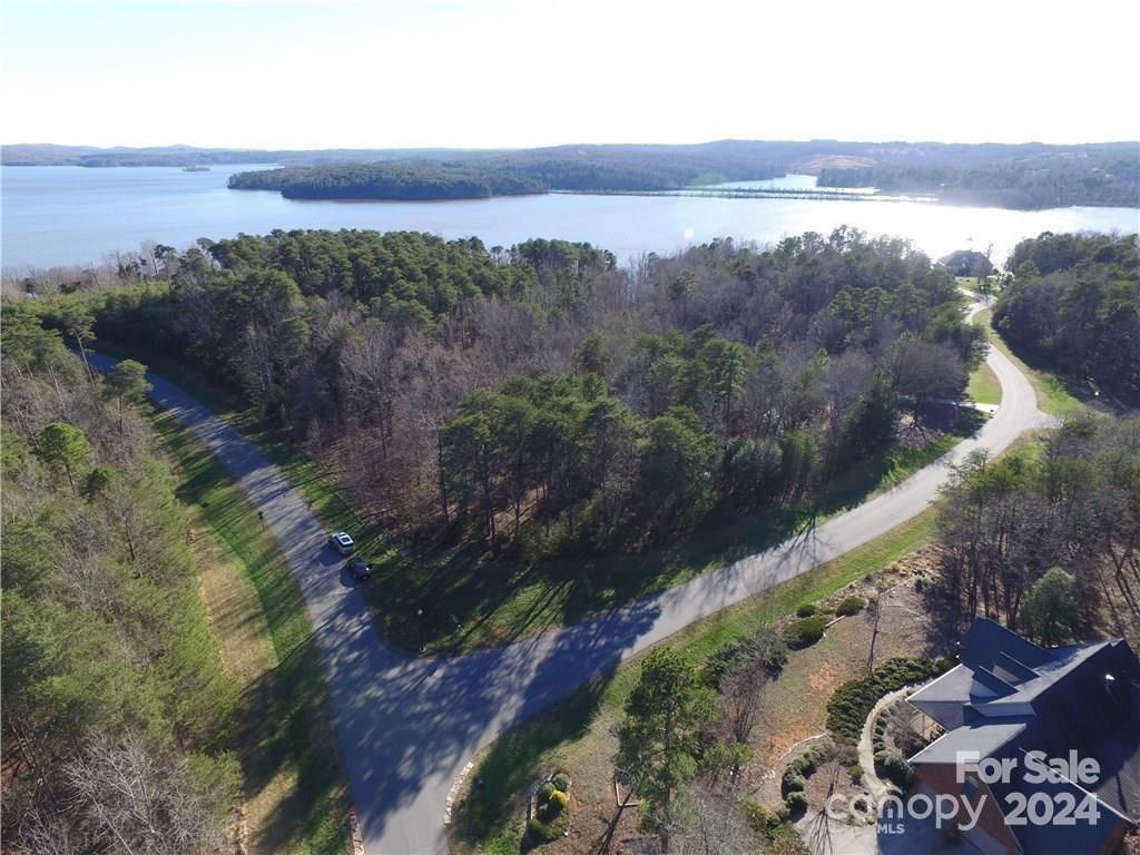 an aerial view of mountain with outdoor space