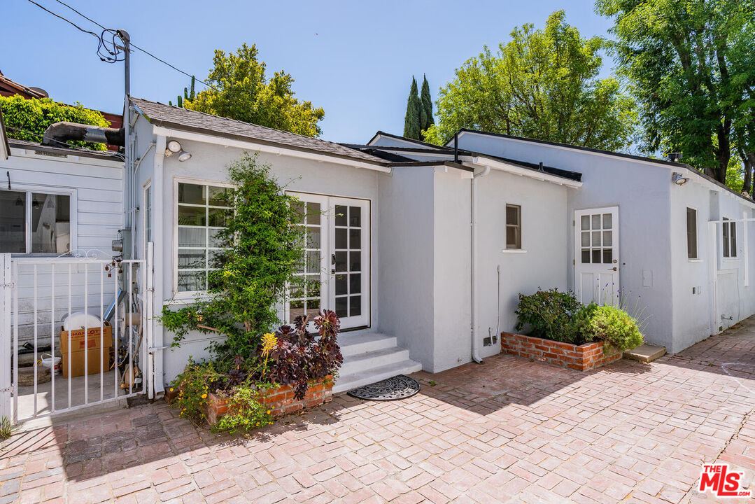 a view of a house with patio