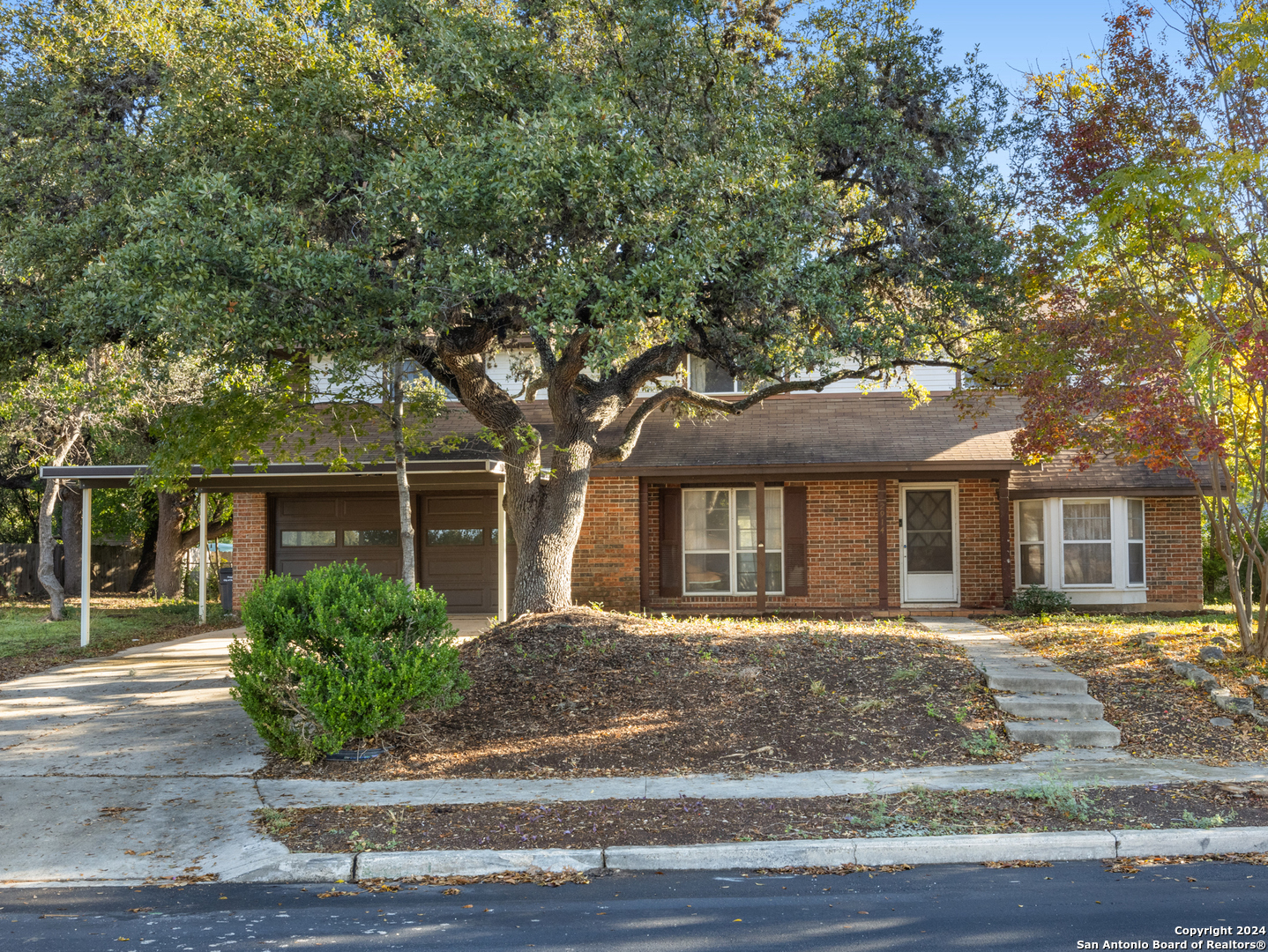 front view of a house