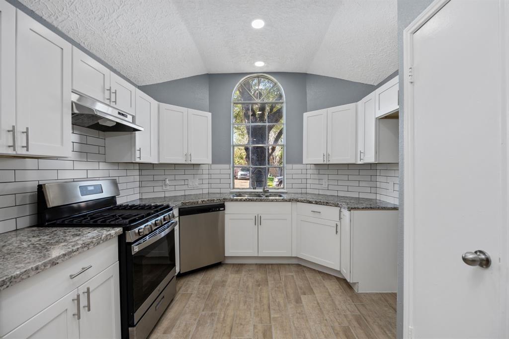 Nice Size Kitchen with Gas Stove