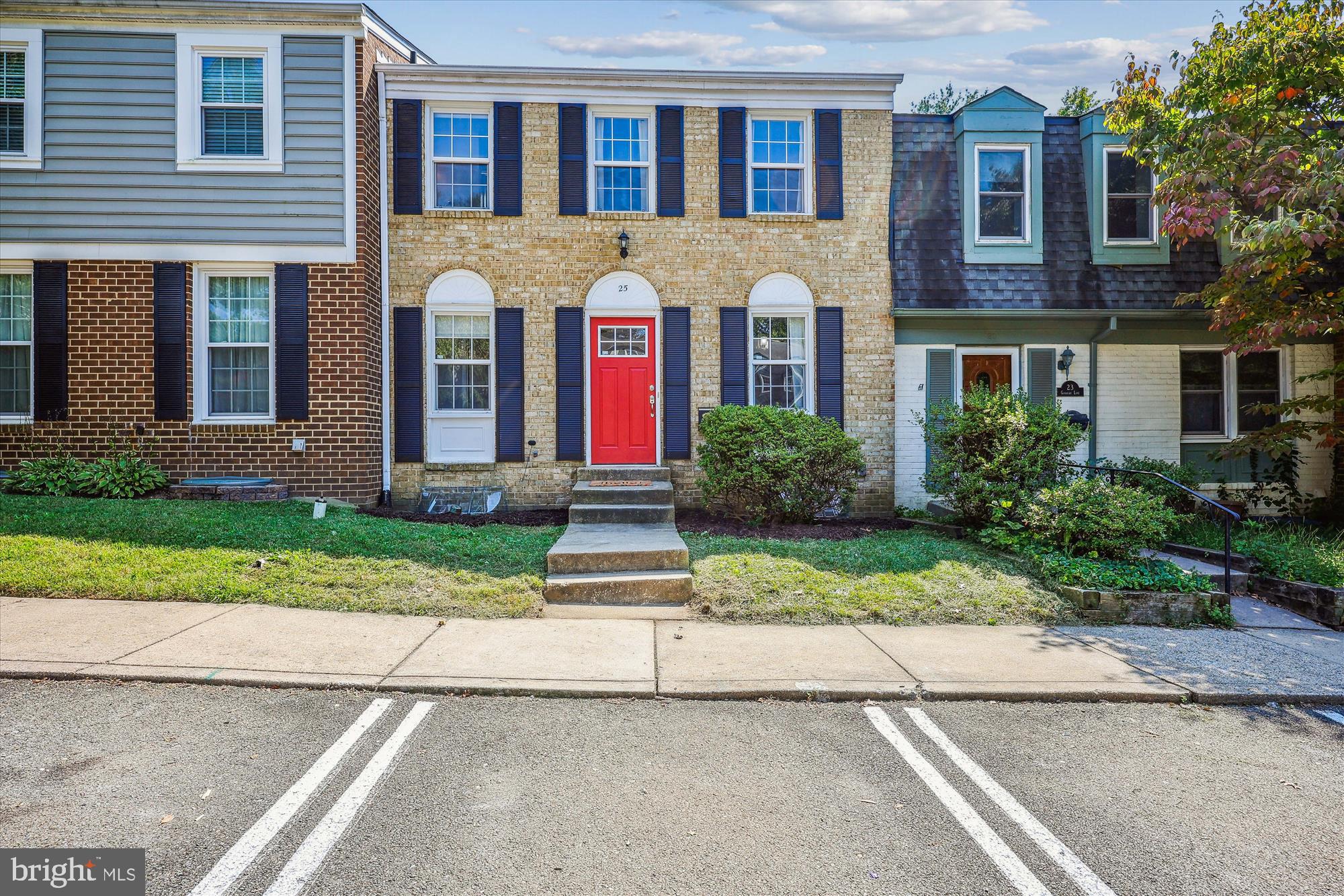 Brick front well maintained townhome