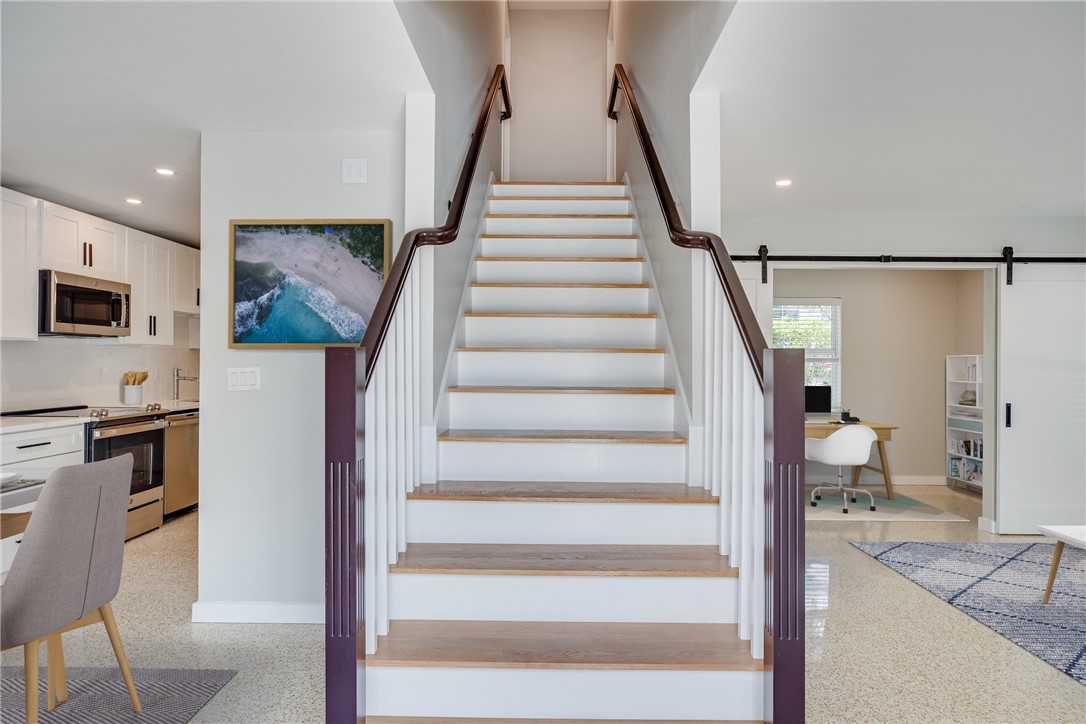 a view of entryway and hall