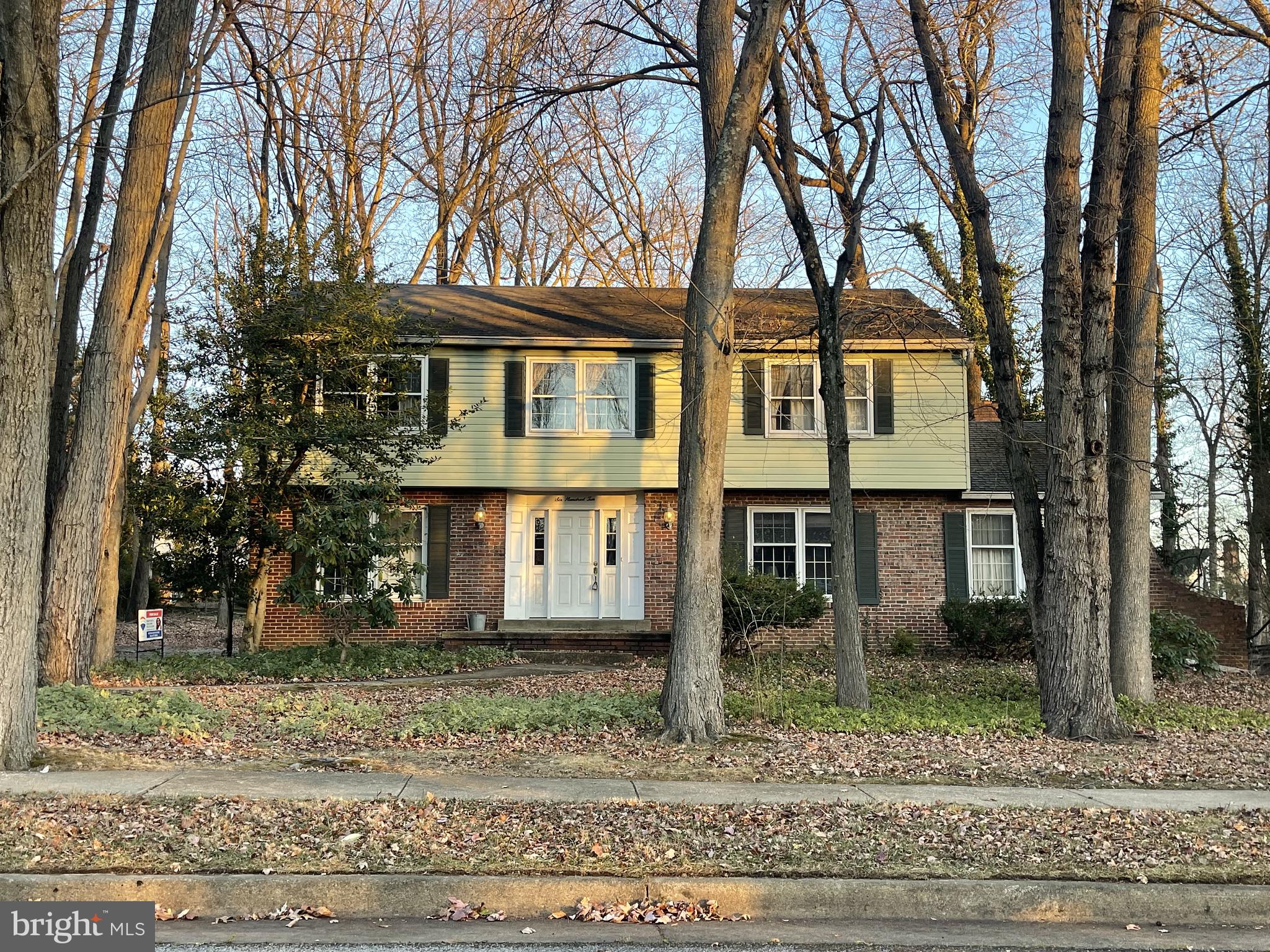 front view of a house