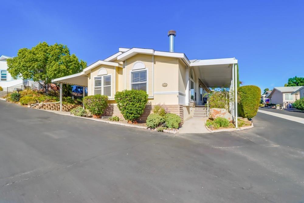 a view of a house with a outdoor space