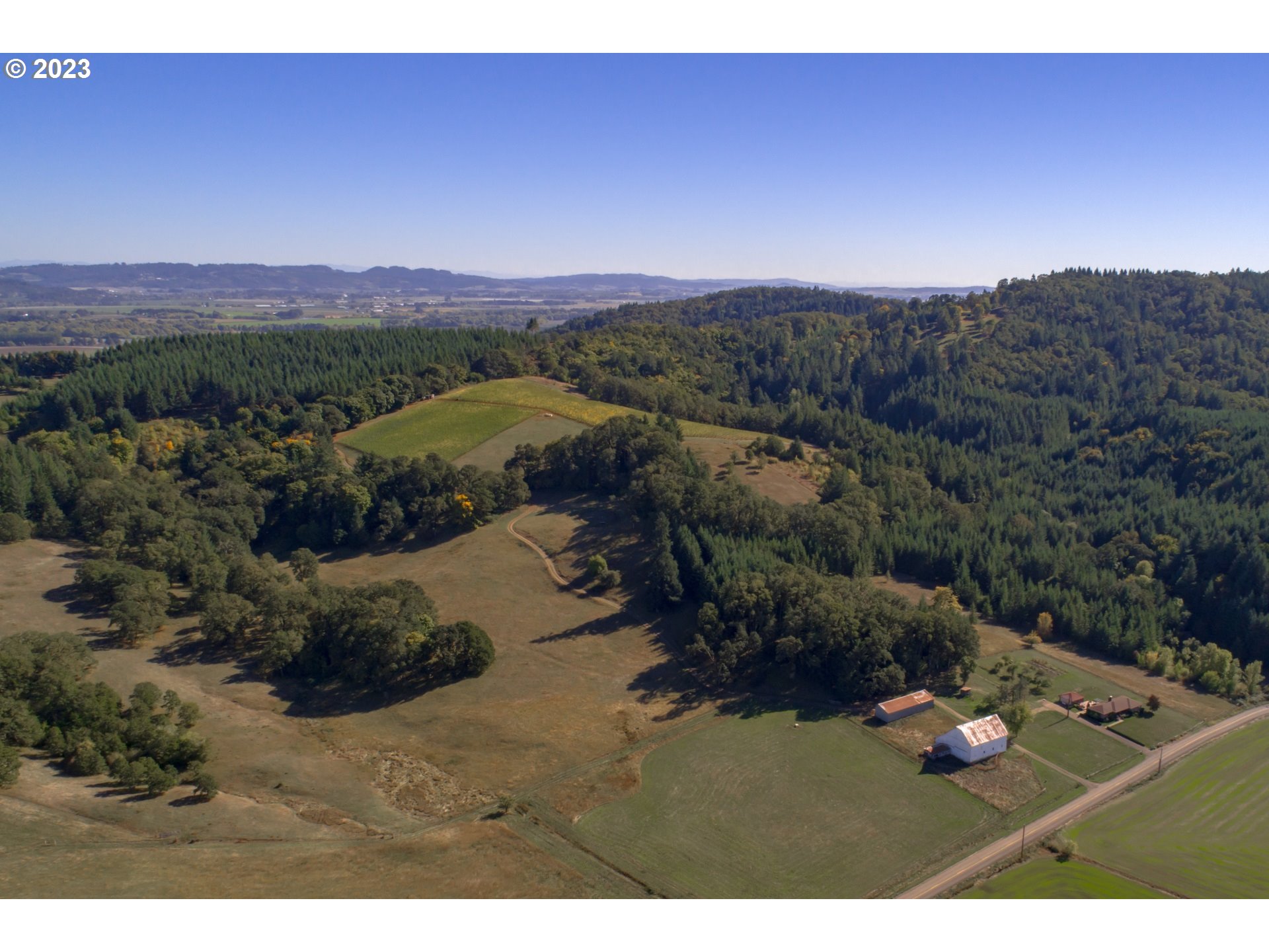 a view of outdoor space and mountain view