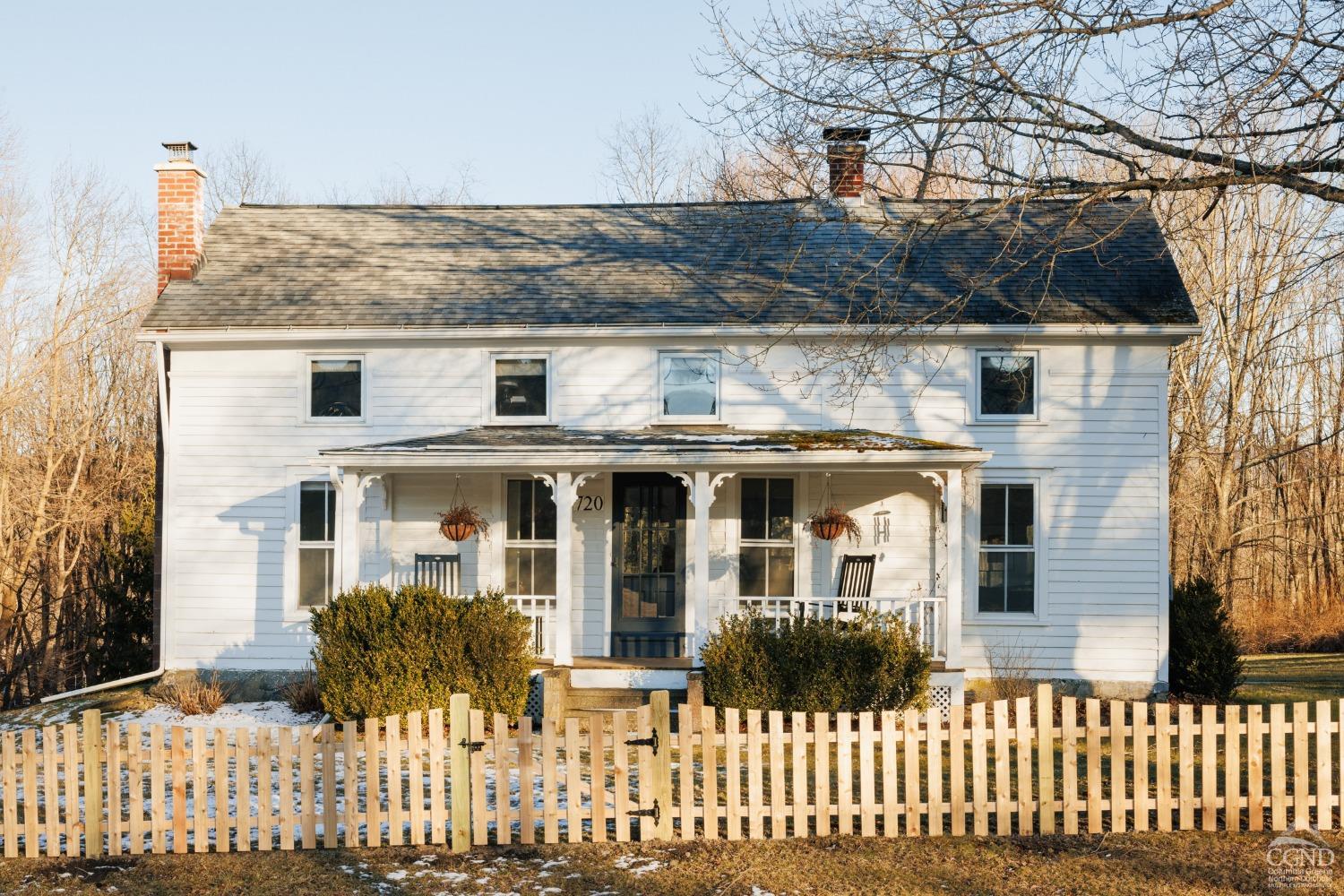 front view of a house