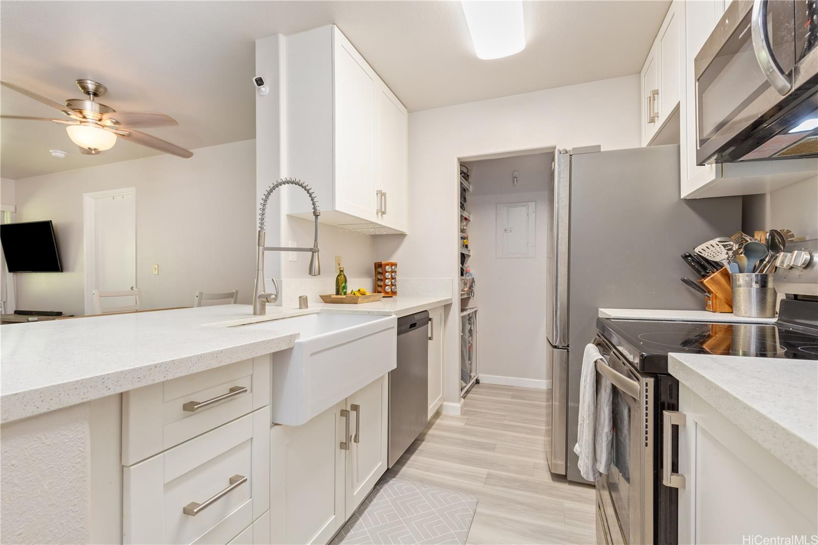 First look at the Kitchen when you walk in the front door!