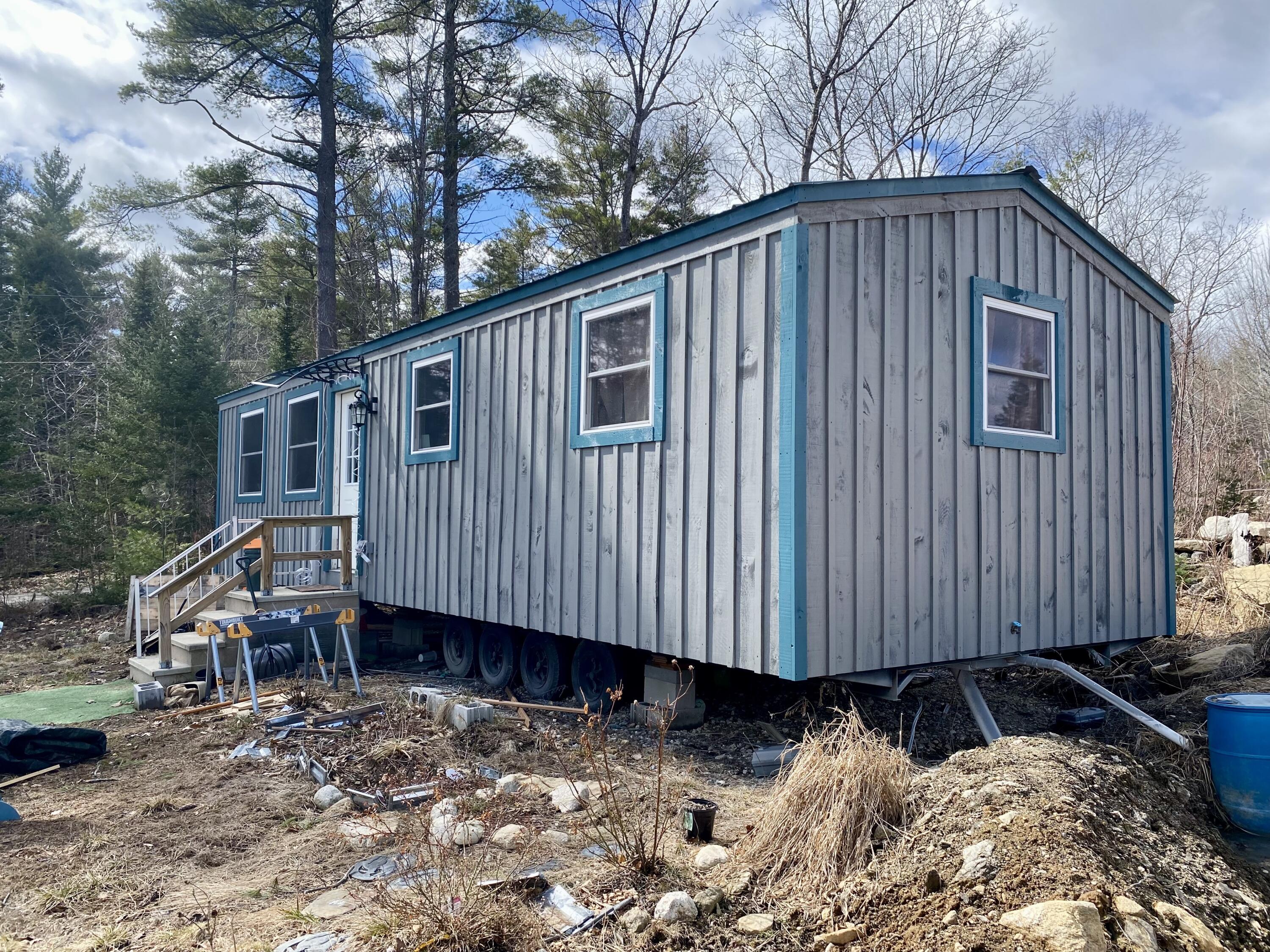 Exterior of tiny home