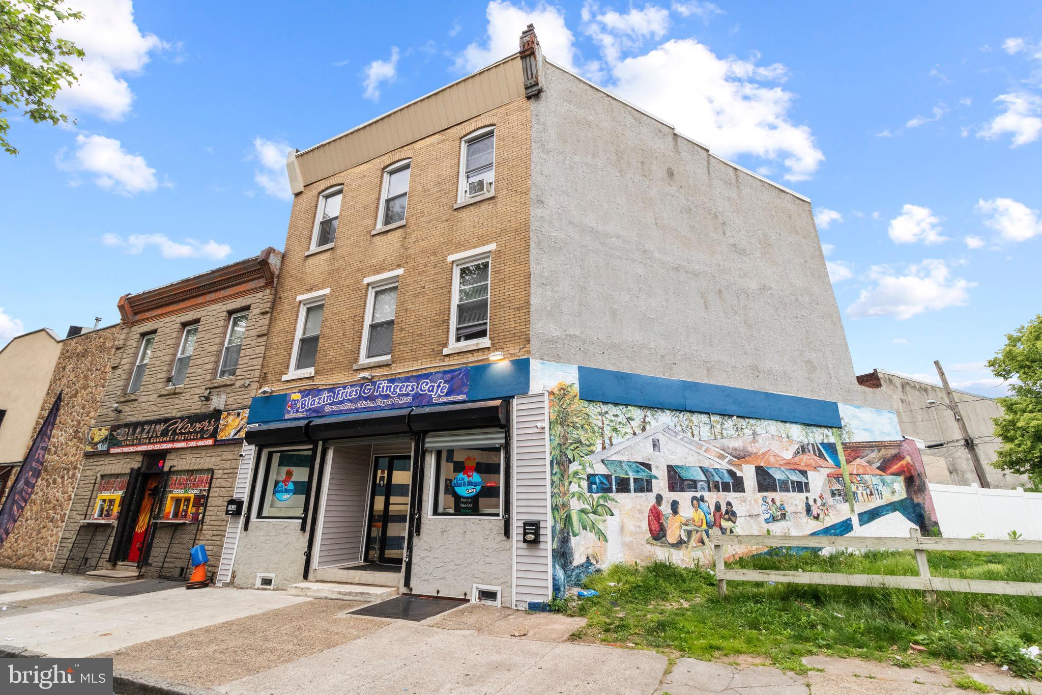 a view of a building with street