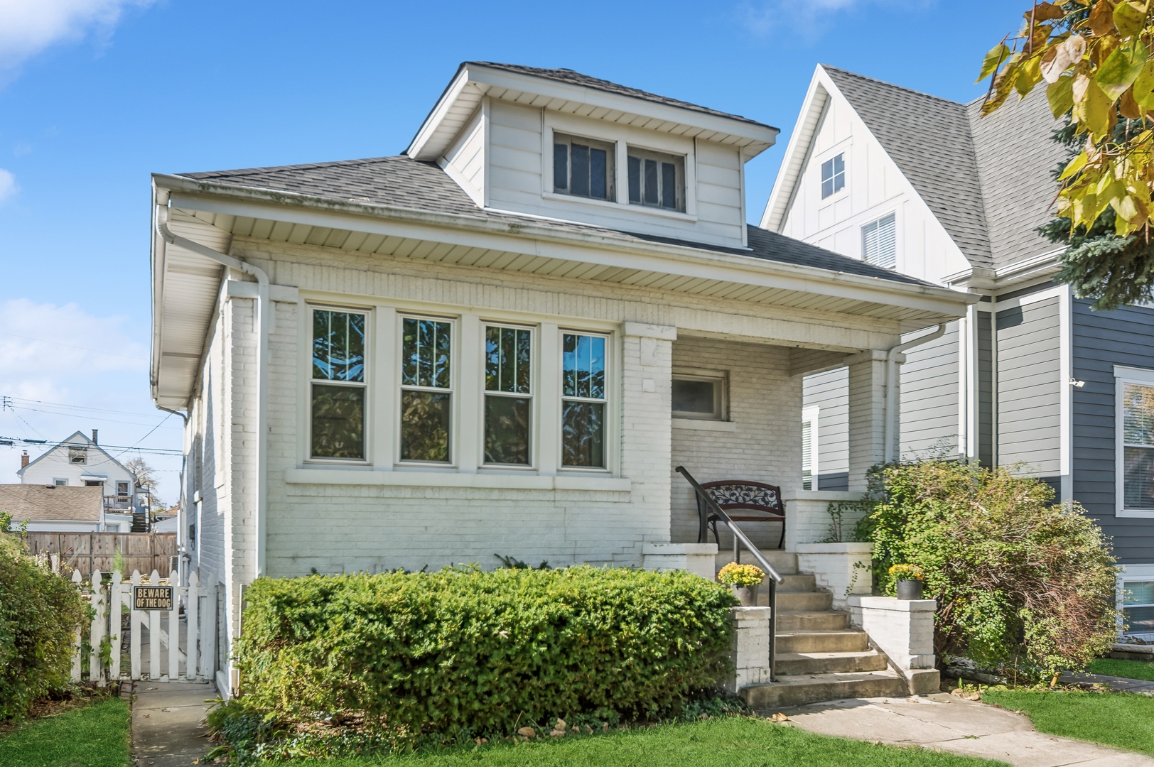 front view of a house